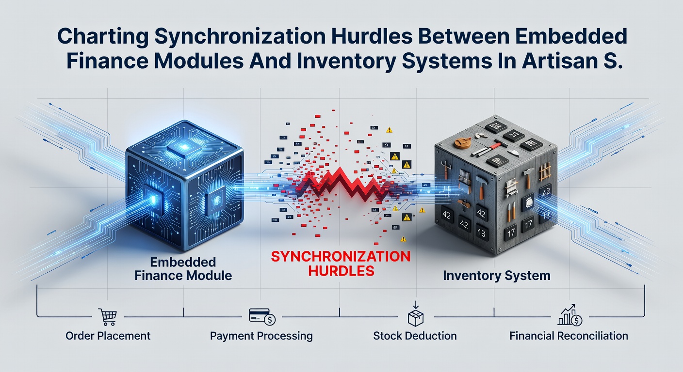 Technicians reviewing data synchronization logs between finance and inventory platforms